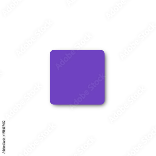 Purple Square Icon