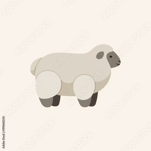 Modern Medical Research and Laboratory Science Illustration with Biotechnology Equipment and Flasks