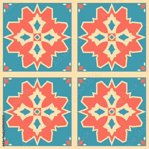 beautiful tile designs cause nice patchwork which are suitable for flooring of beautiful houses rooms halls cafes hotels and other architectures and they can be fore textile design such as clothing as