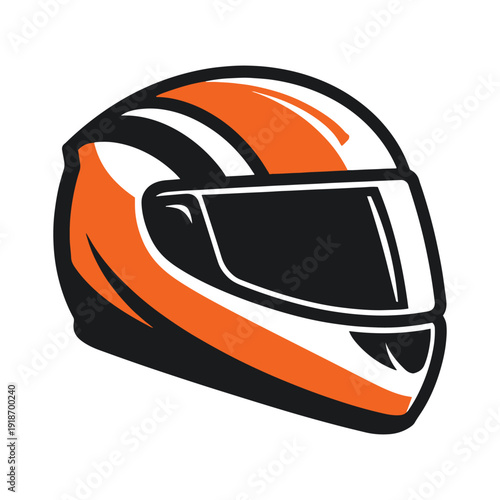 vector illustration of helmet