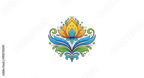 Vintage heraldic butterfly logo design featuring gold wings and a royal crown emblem on a white background with decorative floral art ornament