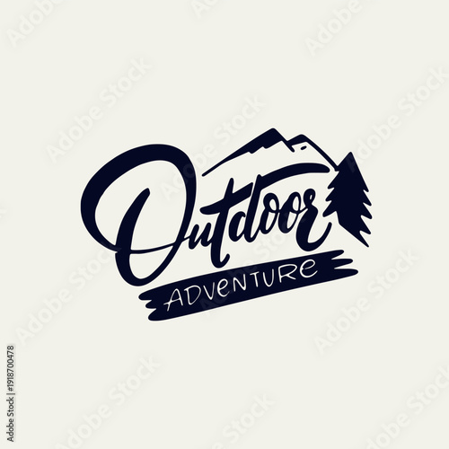 mountain graphic t-shirt design. Tee shirt and apparel print design. Typography graphics for vintage tee shirt. Vector illustration.