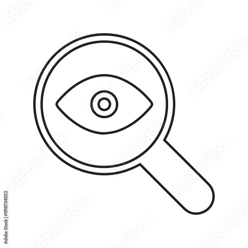 visible icon on white background