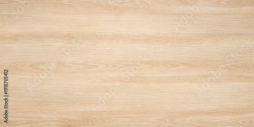 Old paper texture background overlaying a natural brown wooden plank surface with an aged oak grain pattern and rustic timber material design