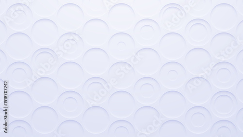 Grey background pattern with soft white circles modern geometric style