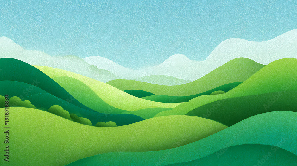 Obraz premium landscape with mountains