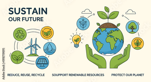Sustainable practices for a greener future with renewable energy and eco-friendly initiatives around the globe