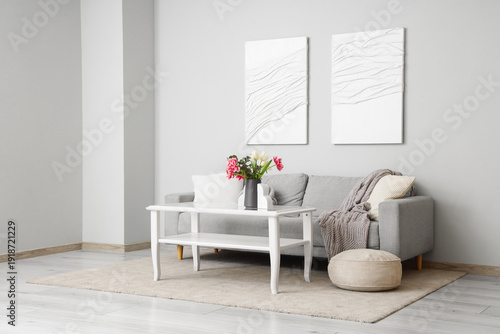 Interior of living room wit...