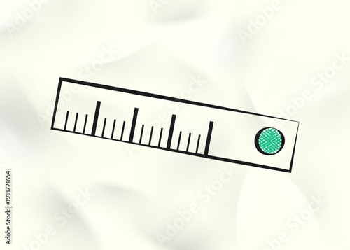 Hand Drawn Ruler Measurement Tool