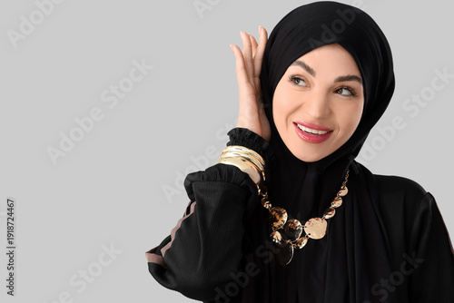 Beautiful young happy styli...