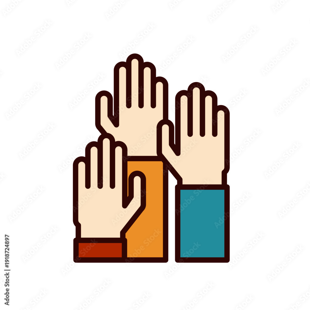 Obraz premium Education Sephia Filled Icon