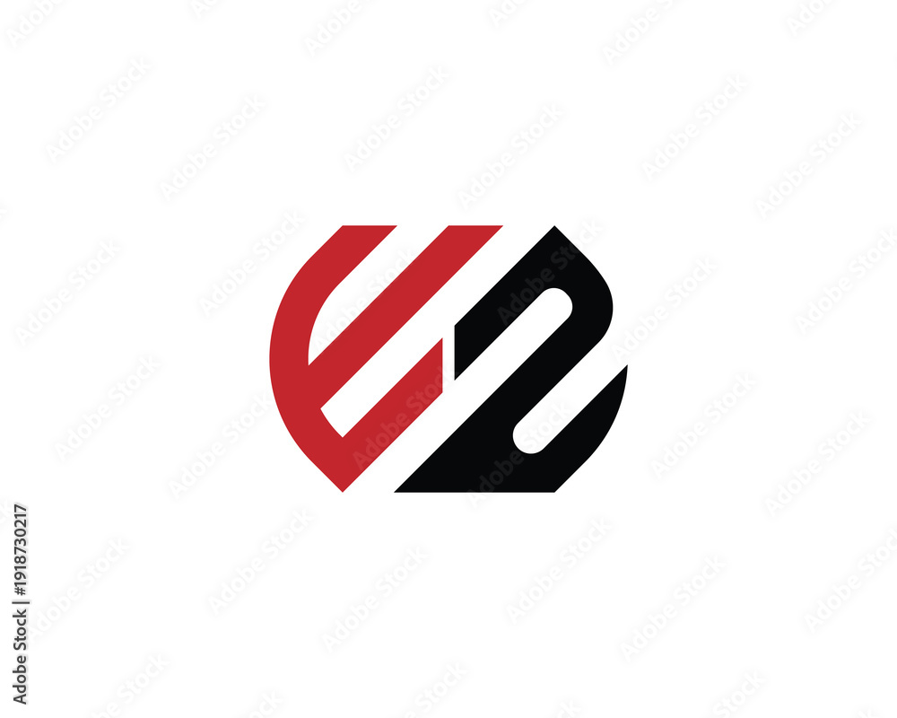 Obraz premium EZ Logo Design. EZ