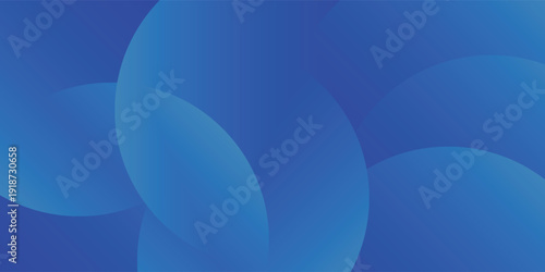 Abstract Blue Fluid Shapes Background Design.