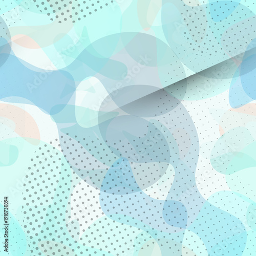 Fashion Camouflage. Trending Blue Textile. Glamour  Endless Repeats Surface. Vector Camo Fabric . Woodland Concept. Creative Army Hunting Print. Extreme Style Illustration.