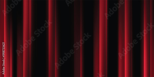 Red glossy glass texture with crystal geometric shapes, soft cinematic reflections, elegant luxury artwork.