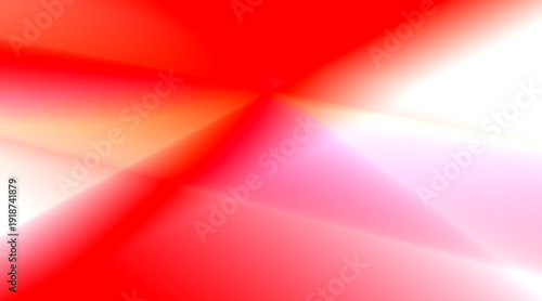 Red abstract gradient light rays with smooth glow