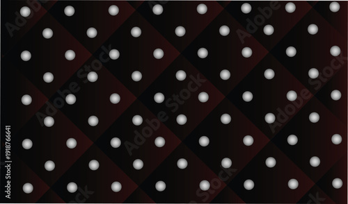 Abstract diamond pattern with subtle gradient background and raised spheres creating depth and visual interest for modern design