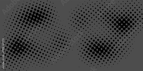 Futuristic digital wave with dots. Dark cyberspace. Abstract music background. Big data visualisation with particle flow. 3d rendering. Vektor modern