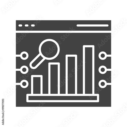 Smart analytics icon