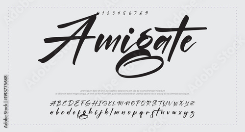 signature style, great for personal logos and stationery