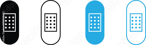 Remote Control Icon Set Vector Illustration for Electronic Device and Media Control
