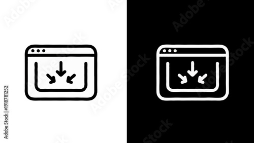 A professional set of toilet sign vector icons and web button illustrations featuring business and health symbols in a clean graphic design element for cards