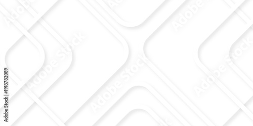 white overlap technology tech grid triangle business digital curve poster and banner web creative origami square rectangle template background.