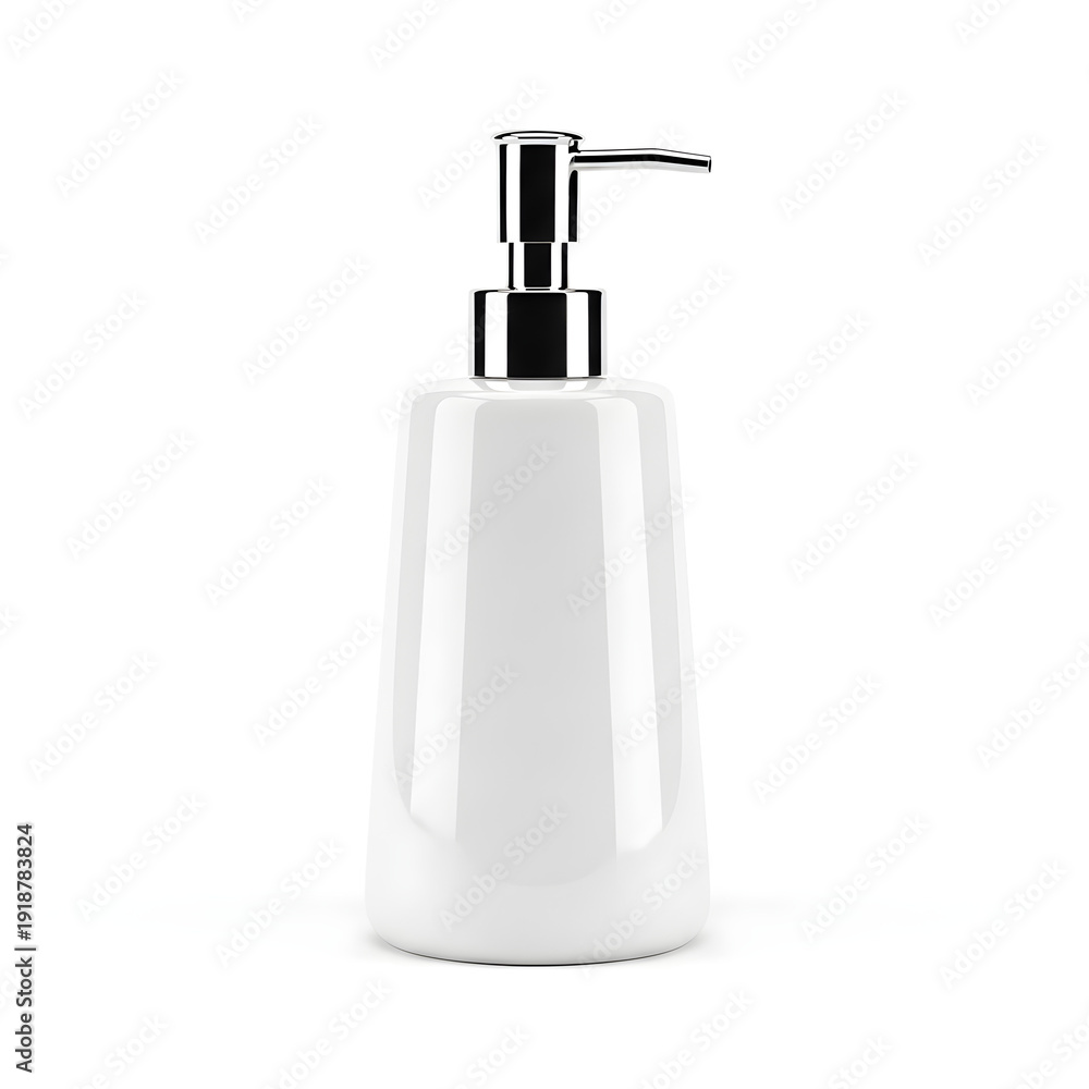 Obraz premium white soap dispenser