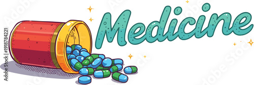 Collection of flat style medical and healthcare icons featuring diverse symbols for cardiology pharmacy first aid awareness and patient care needs