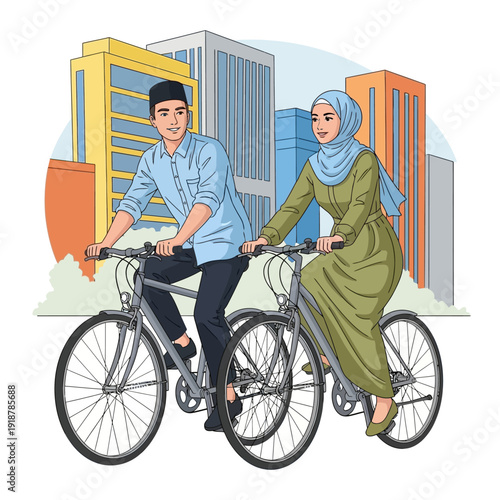 man and woman on wheelchair