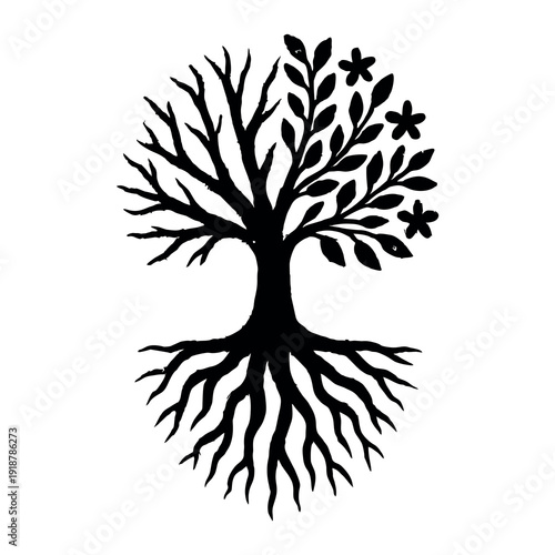 Prakriti ke Vriksh – Roots and Tree Silhouettes Collection