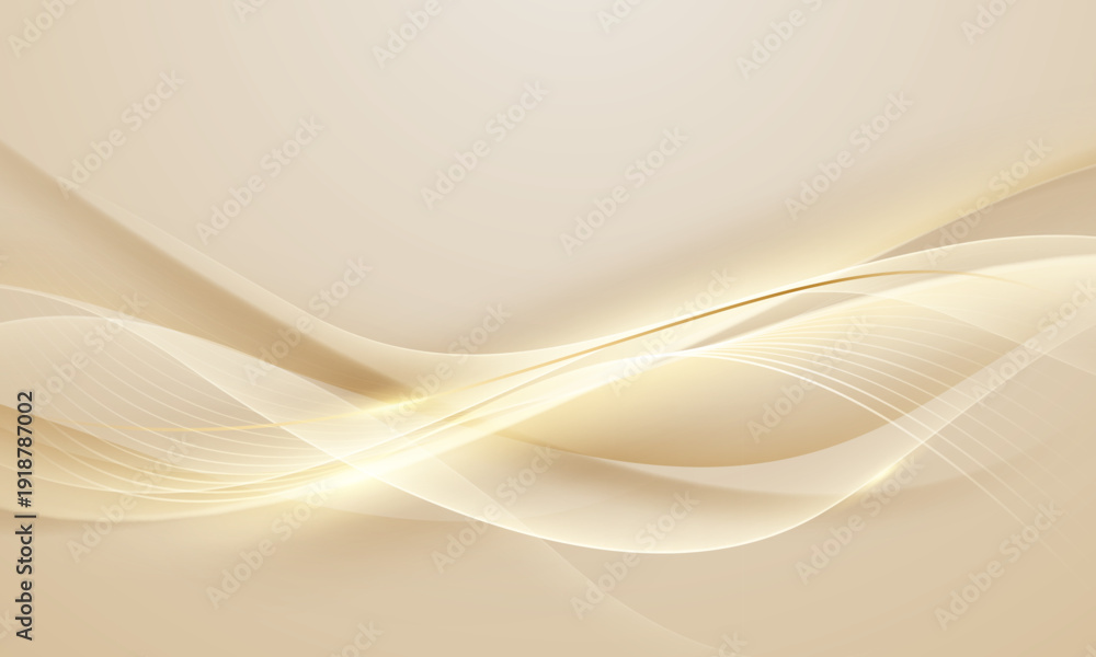 Fototapeta premium golden background design With luxurious effect elements Vector illustration