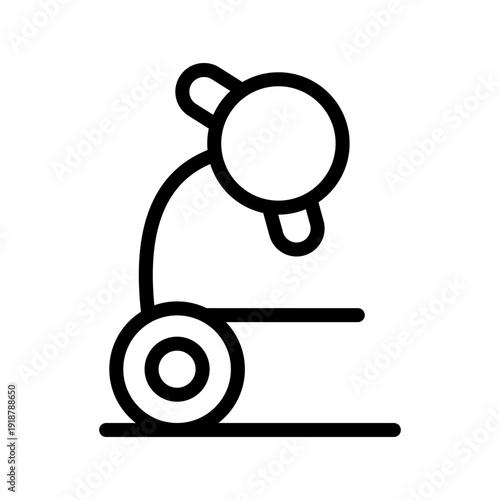 Powerful Microscope Icon Collection: Professional Laboratory Research and Scientific Discovery Symbols