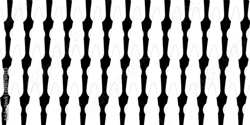 Black and white seamless polka dot pattern vector