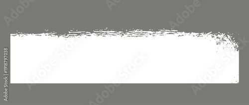 Torn paper frame background. White blank sheet wallpaper with jagged edges. Ripped grunge element bundle for poster, text box, banner. EPS 10