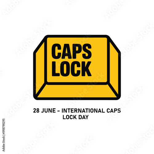 Caps Lock Keyboard Sign