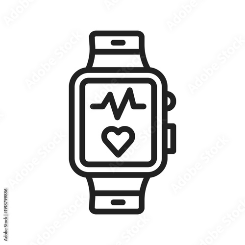 Fitness tracker icon