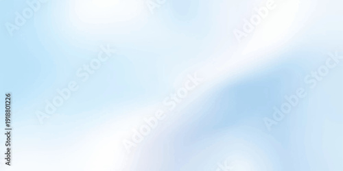 An abstract blue sky background features beautiful white clouds and bright sunlight to create a natural summer cloudscape in the clear sunny air of heaven