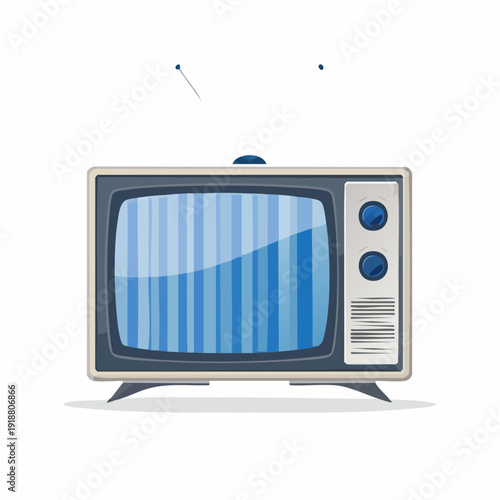 retro tv set