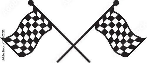 racing flag vector illustration file 