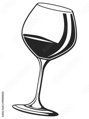 Red Wine Glass Emoji – Elegant Wine & Cheers Icon