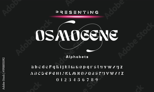 Elegant ligature alphabet letters font logo. Typography luxury classic lettering serif fonts decorative wedding vintage retro logos, design for fashion,beauty shop and brand . vector illustration