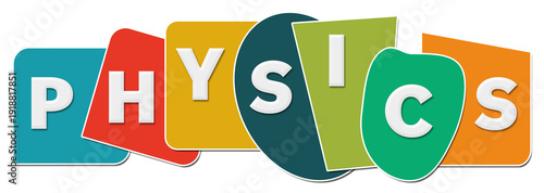 Physics Colorful Abstract Shapes Horizontal 