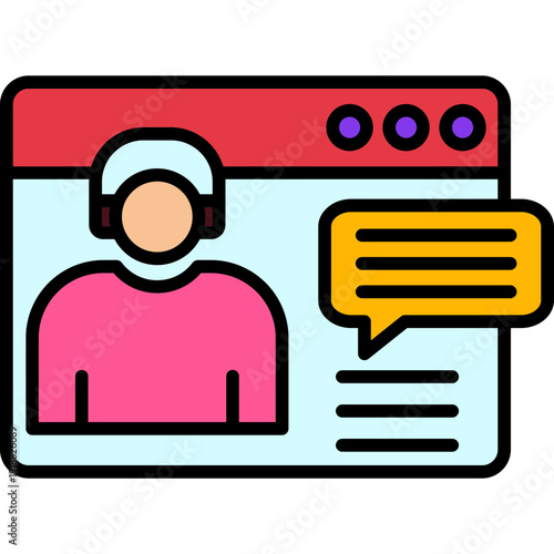 Virtual Assistant Icon