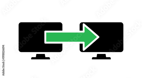 computer monitor data transfer