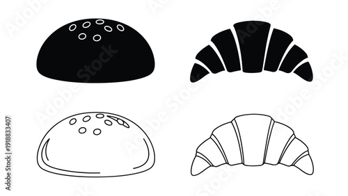 Hand fan and stone vector icon set flat design illustration - Line and glyph icon set - Stickers and Clipart - PNG and SVG Icon collection - Lineal icons - Editable icon