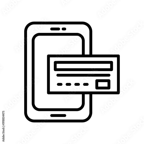 Credit Card line icon