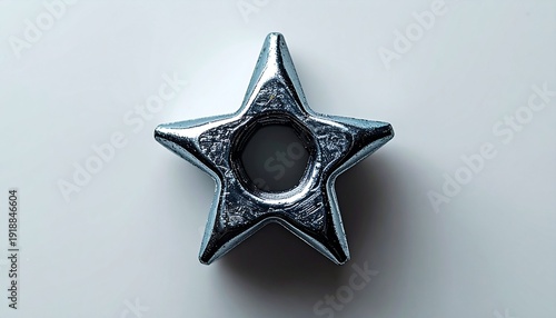 Shuriken Star Shaped Ninja Throwing Star.