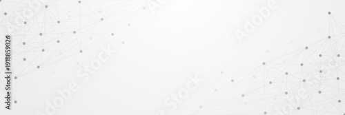 Plexus Technology Futuristic Network Background With Connecting Dots And Lines. Digital Technology Network Connected With Communication Lines Background