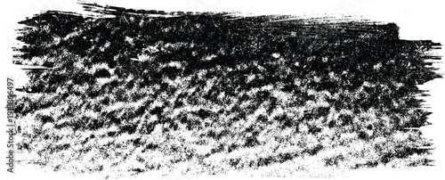 Glitch distorted geometric shape . Noise destroyed logo . Trendy defect error shapes . Glitched frame .Grunge textured . Distressed effect .Vector shapes with a halftone dots screen print texture.